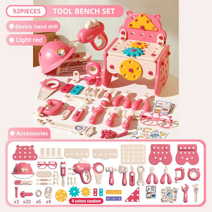 Kids Toolbox Playset – Educational Drill & Screw Assembly Toy