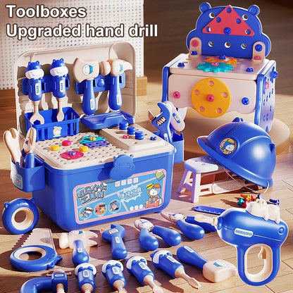 Kids Toolbox Playset – Educational Drill & Screw Assembly Toy