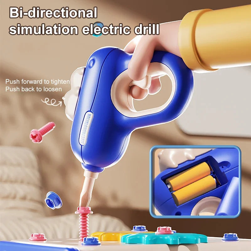 Kids Toolbox Playset – Educational Drill & Screw Assembly Toy